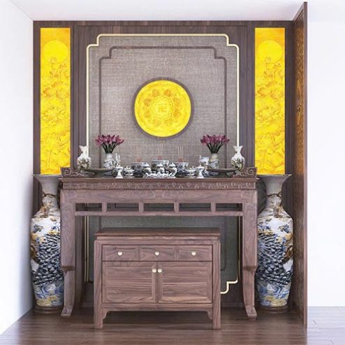 Bàn Thờ Gia Tiên Hiện Đại BT-8809