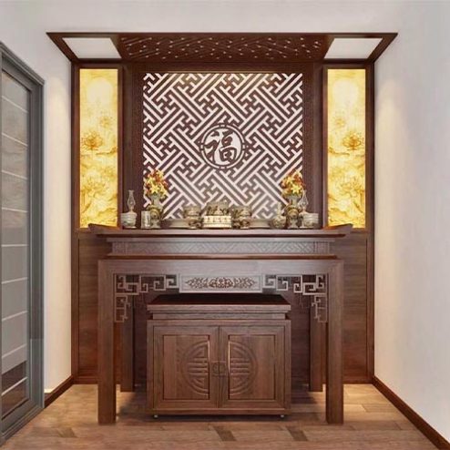 Bàn Thờ Gia Tiên Tủ Thờ Hiện Đại BT-8975