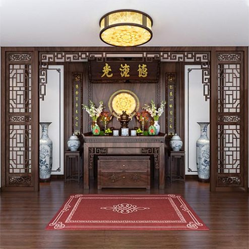 Bàn Thờ Gỗ Đẹp Mẫu Thiết Kế Hiện Đại BT-8913