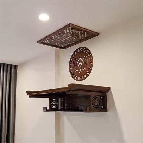Bàn Thờ Hiện Đại Treo Tường Đẹp BT-8777