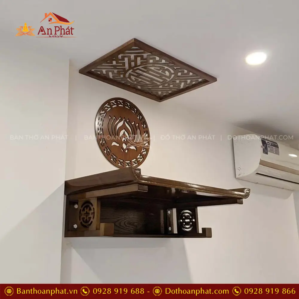 Bàn Thờ Hiện Đại Treo Tường Đẹp BT-8777 9 Bàn Thờ Hiện Đại Treo Tường Đẹp BT-8777