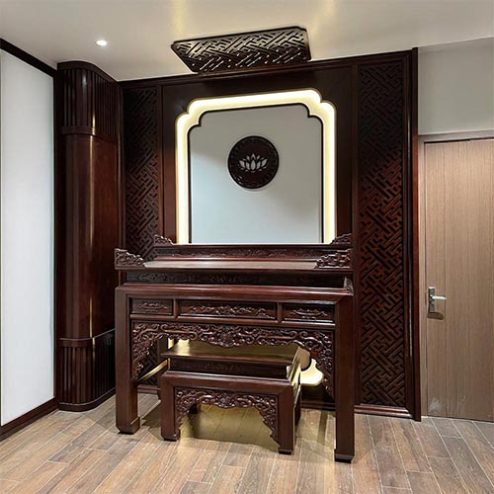Bàn Thờ Nhị Cấp Hiện Đại Cho Không Gian Thờ BT-9106