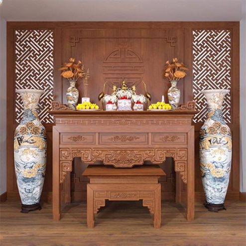 Bàn Thờ Tổ Tiên Đẹp BT-8992