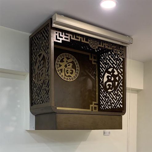 Bàn Thờ Treo Tường Có Ngăn Kéo Thiết Kế Hiện Đại BT-8782