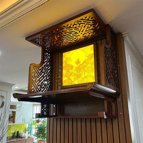 Bàn Thờ Treo Tường Đẹp Cao Cấp BT-8771