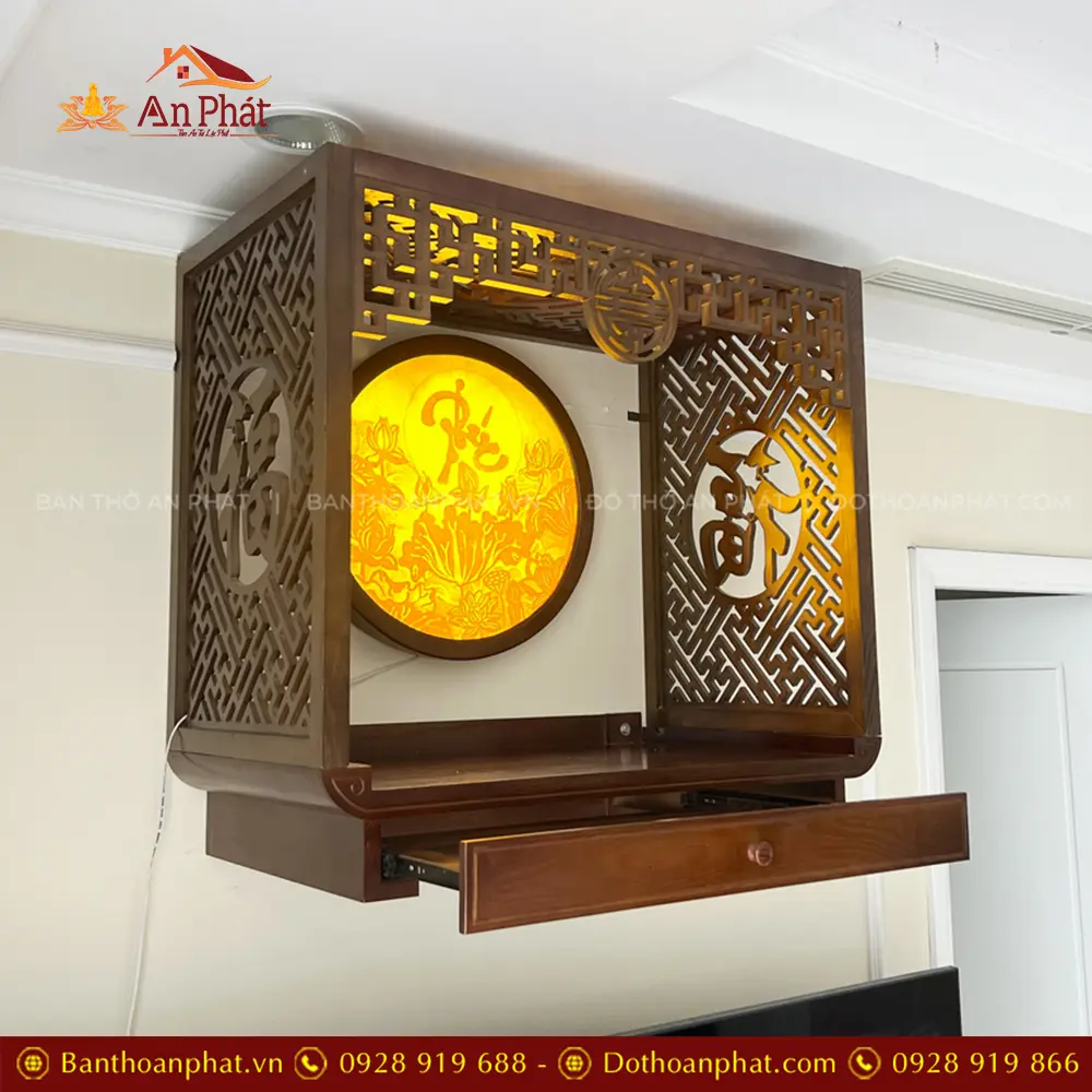 Bàn Thờ Treo Tường Mẫu Thiết Kế Hiện Đại Đẹp BT-8763 7 Bàn Thờ Treo Tường Mẫu Thiết Kế Hiện Đại Đẹp BT-8763