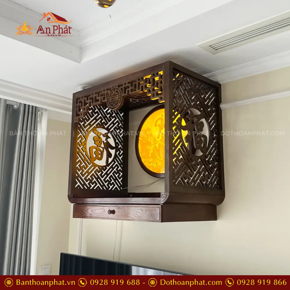 Bàn Thờ Treo Tường Mẫu Thiết Kế Hiện Đại Đẹp BT-8763 9 Bàn Thờ Treo Tường Mẫu Thiết Kế Hiện Đại Đẹp BT-8763