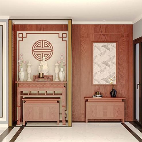 Không Gian Thờ Cho Nhà Chung Cư Hiện Đại BT-8898