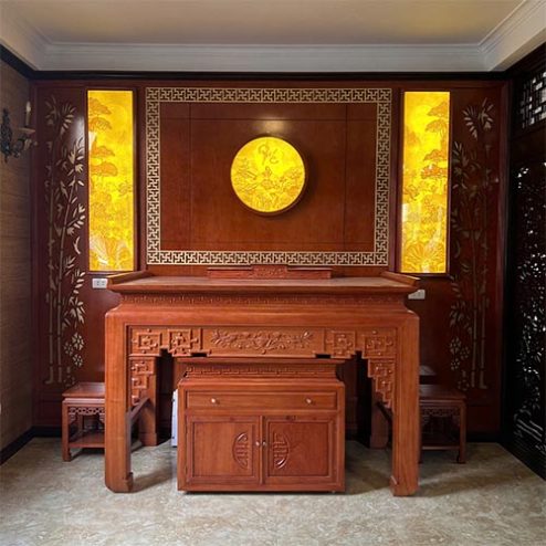 Không Gian Thờ Cho Nhà Phố Hiện Đại BT-9067