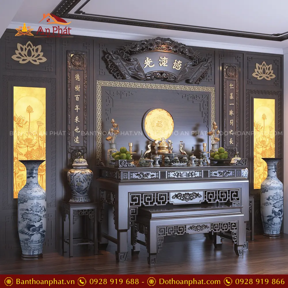 Không Gian Thờ Đẹp Hiện Đại Cho Nhà Phố BT-8848 5 Không Gian Thờ Đẹp Hiện Đại Cho Nhà Phố BT-8848