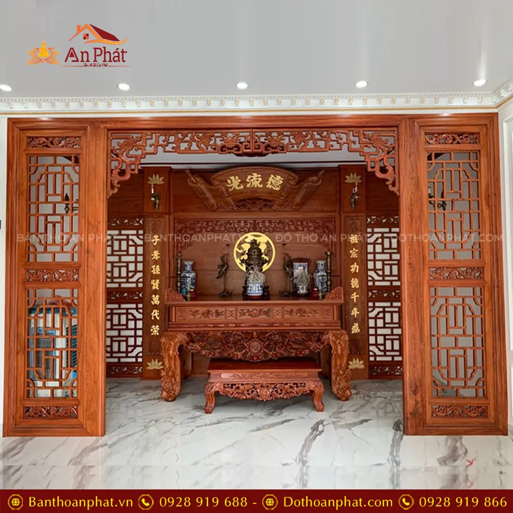 Không Gian Thờ Gỗ Hương Sập Thờ Đẹp Cao Cấp BT-9022 9 Không Gian Thờ Gỗ Hương Sập Thờ Đẹp Cao Cấp BT-9022