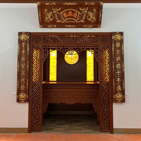 Không Gian Thờ Phòng Khách Đẹp Hiện Đại BT-9025