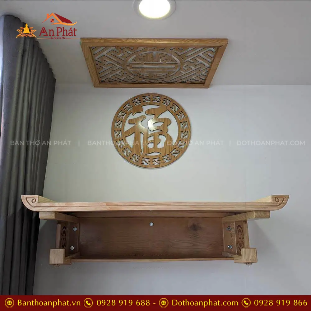 Mẫu Kệ Thờ Treo Tường Đơn Giản Hiện Đại BT-8756 8 Mẫu Kệ Thờ Treo Tường Đơn Giản Hiện Đại BT-8756