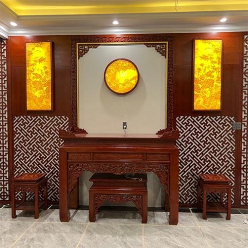 Mẫu Phòng Thờ Gia Tiên Thiết Kế Hiện Đại BT-8967