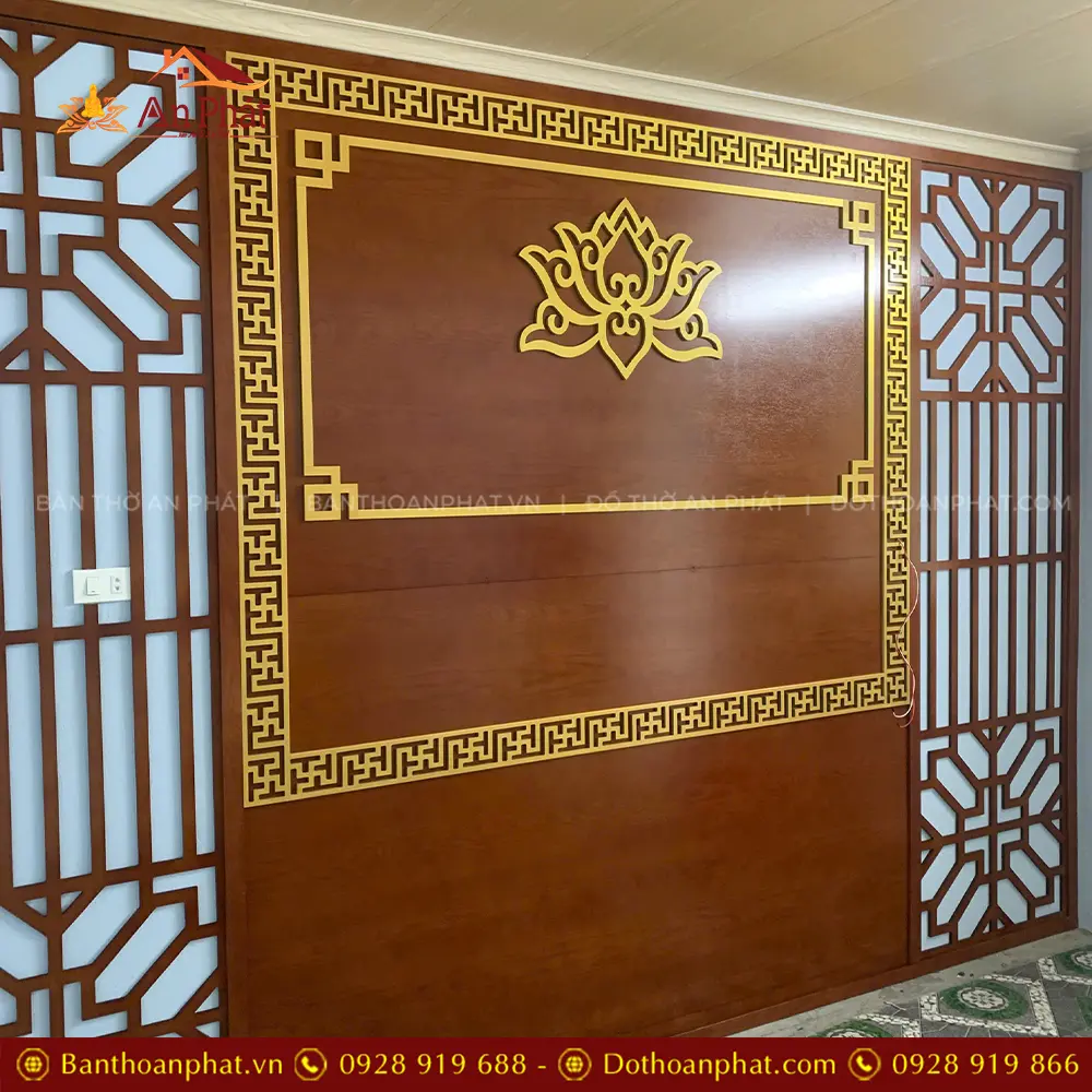 Mẫu Vách Ốp Bàn Thờ Hoạ Tiết Đơn Giản VN-4359 15 Mẫu Vách Ốp Bàn Thờ Hoạ Tiết Đơn Giản VN-4359