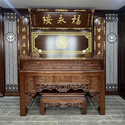 Phòng Thờ Biệt Thự Cho Nhà Phố BT-9108