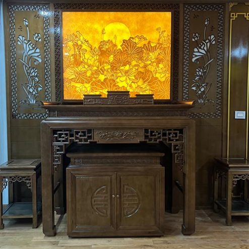 Phòng Thờ Đẹp Trang Trí Hiện Đại BT-8971