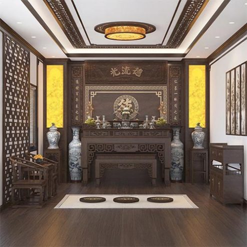 Phòng Thờ Gia Tiên Cao Cấp BT-8822