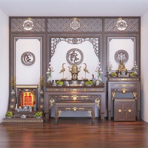 Phòng Thờ Hiện Đại Đẹp BT-8839