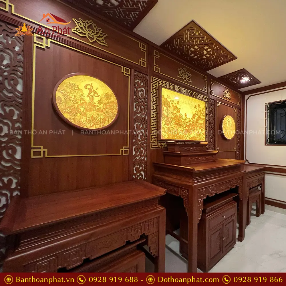 Phòng Thờ Phật Kết Hợp Nội Ngoại 2 Bên BT-8942 23 Phòng Thờ Phật Kết Hợp Nội Ngoại 2 Bên BT-8942