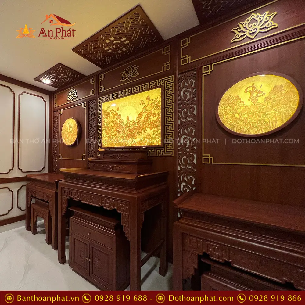 Phòng Thờ Phật Kết Hợp Nội Ngoại 2 Bên BT-8942 22 Phòng Thờ Phật Kết Hợp Nội Ngoại 2 Bên BT-8942