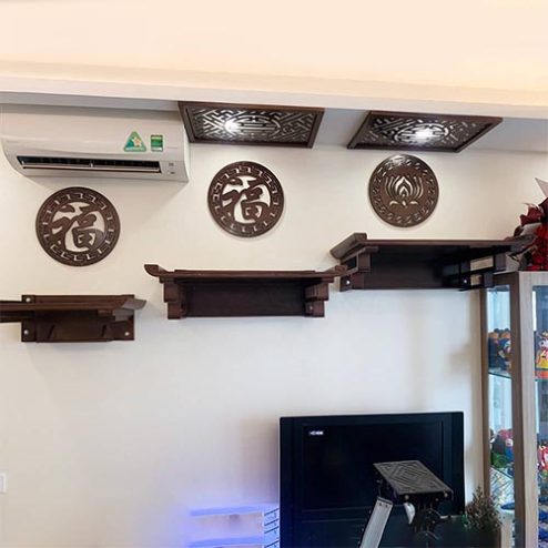 Trang Thờ 3 Cấp Đẹp Đơn Giản BT-8769