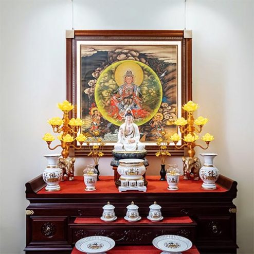 Tranh Điện Phật Giáo Đẹp Nhập Khẩu Cao Cấp TDN-6410
