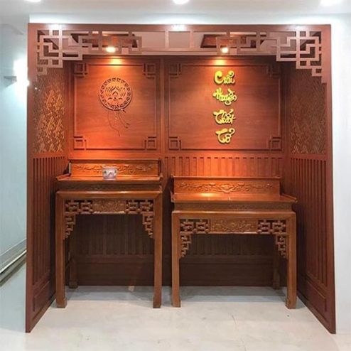 Vách Không Gian Thờ Thiết Kế Đẹp VN-4368