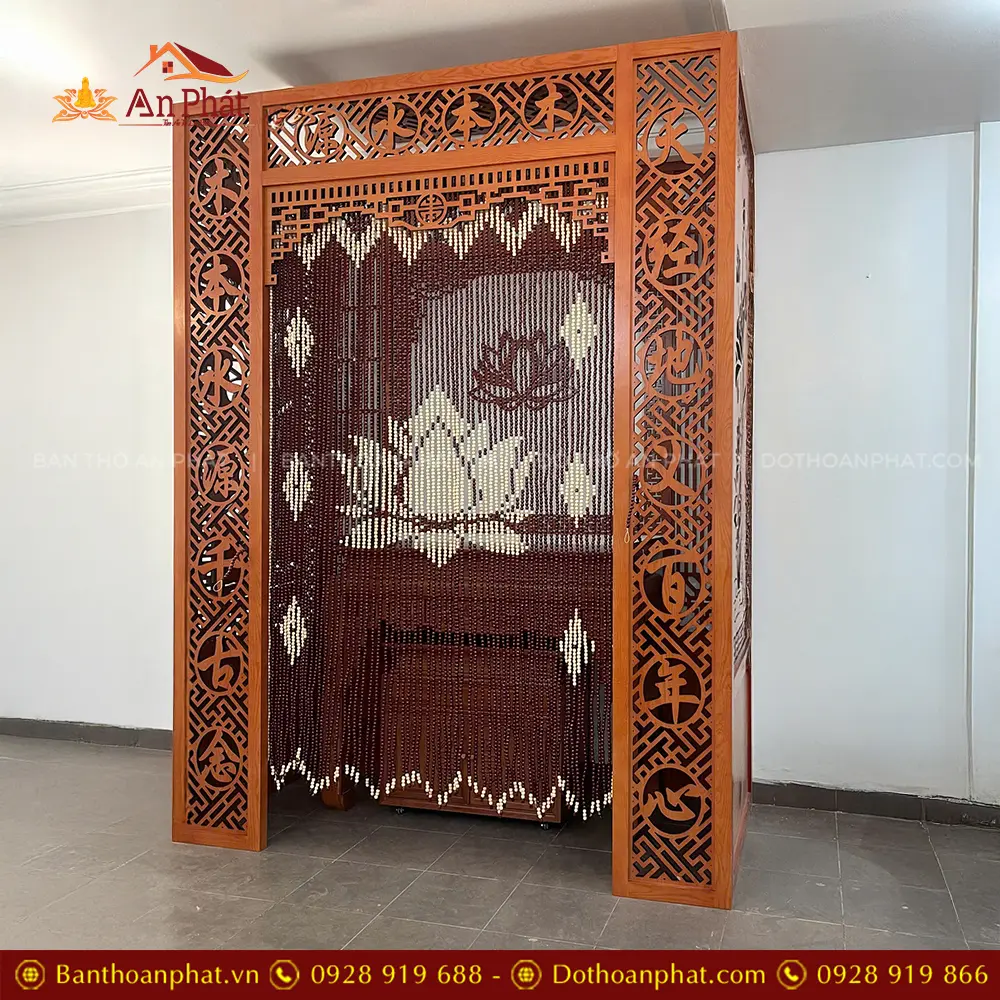 Vách Ngăn Bàn Thờ Hiện Đại Đẹp VN-4362 13 Vách Ngăn Bàn Thờ Hiện Đại Đẹp VN-4362
