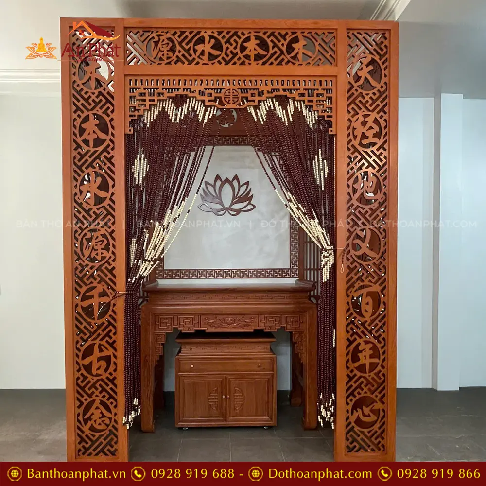 Vách Ngăn Bàn Thờ Hiện Đại Đẹp VN-4362 14 Vách Ngăn Bàn Thờ Hiện Đại Đẹp VN-4362