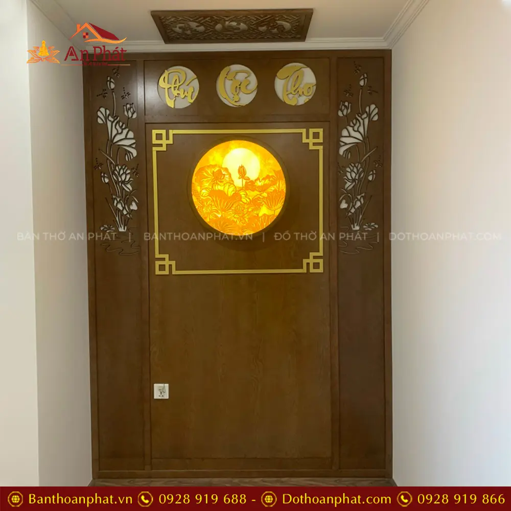 Vách Ốp Bàn Thờ Đẹp VN-4326 13 Vách Ốp Bàn Thờ Đẹp VN-4326