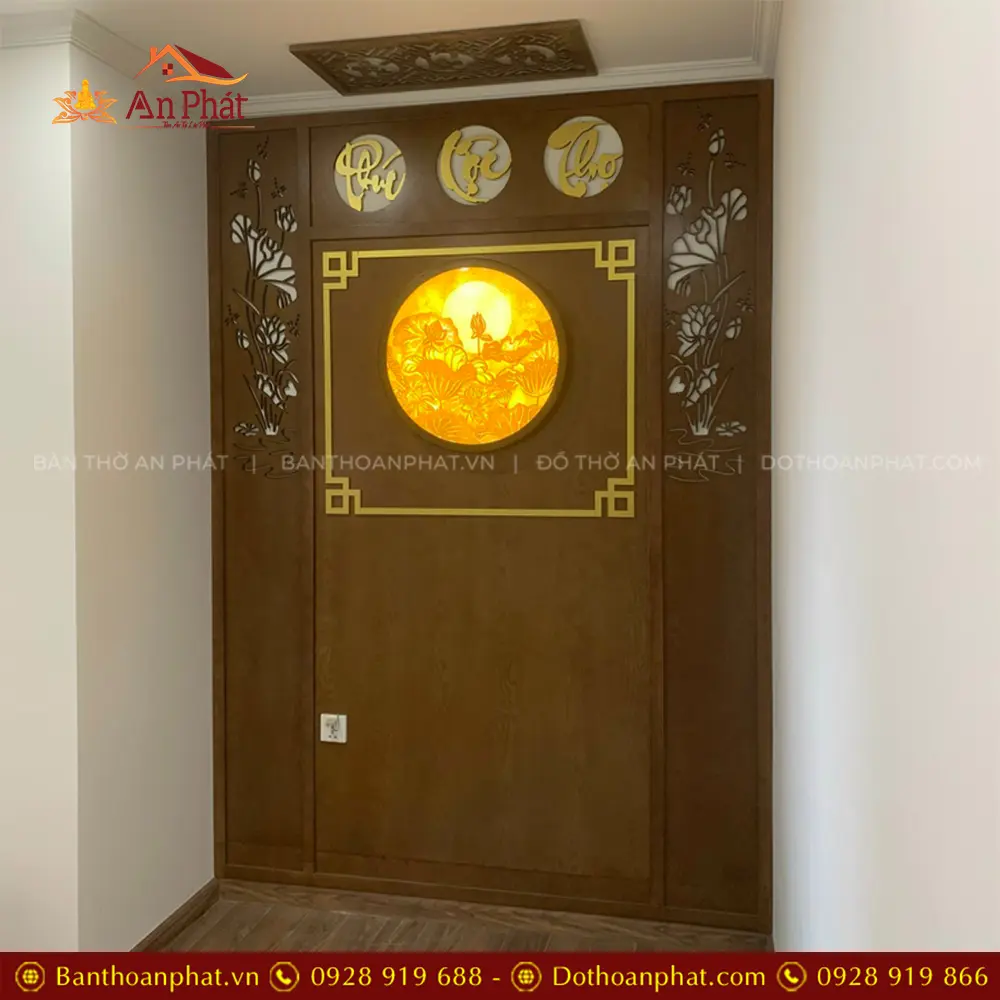 Vách Ốp Bàn Thờ Đẹp VN-4326 14 Vách Ốp Bàn Thờ Đẹp VN-4326