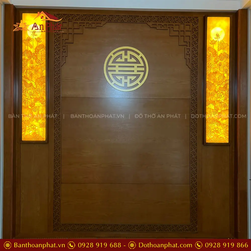 Vách Ốp Phòng Thờ Hiện Đại VN-4329 9 Vách Ốp Phòng Thờ Hiện Đại VN-4329