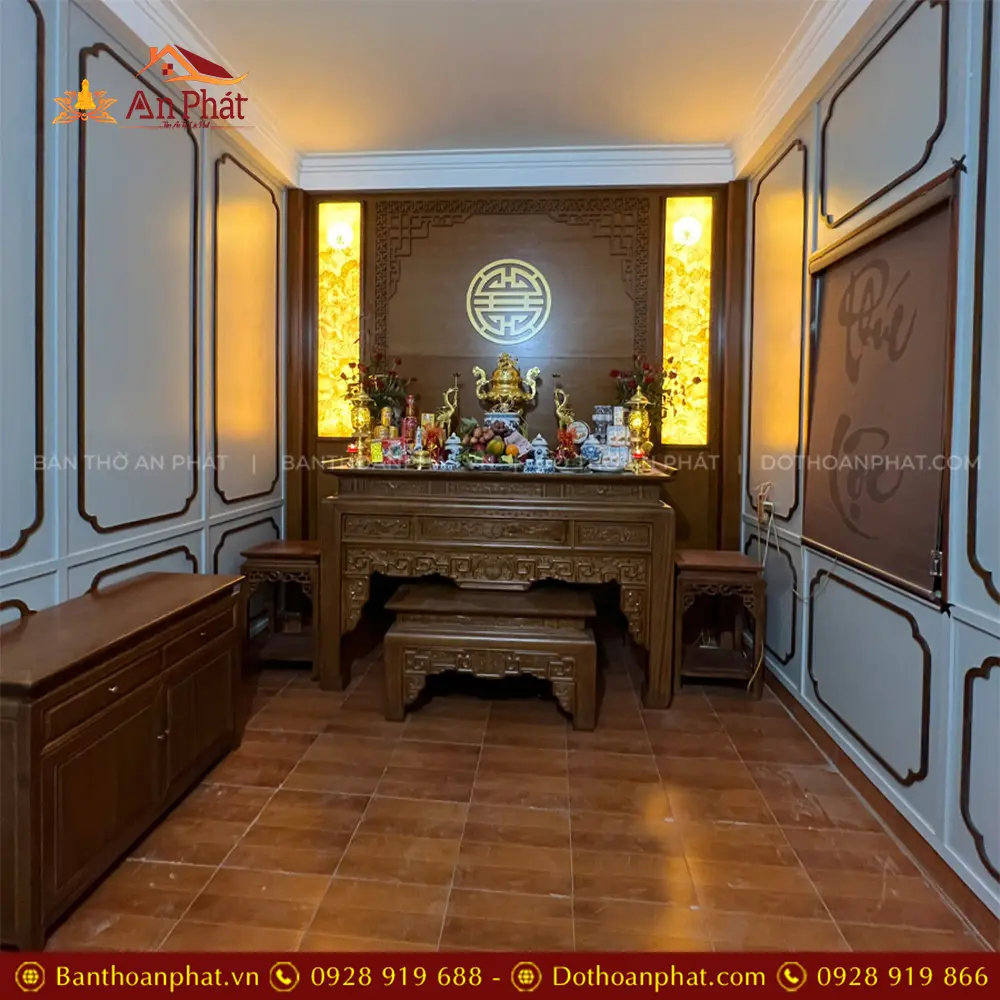 Vách Ốp Phòng Thờ Hiện Đại VN-4329 10 Vách Ốp Phòng Thờ Hiện Đại VN-4329