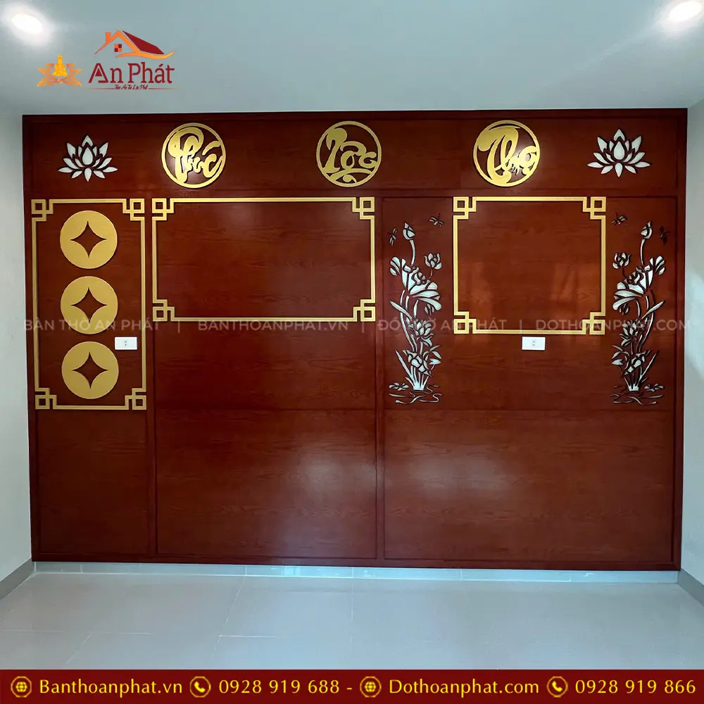 Vách Ốp Trang Trí Phòng Thờ Đẹp VN-4344 13 Vách Ốp Trang Trí Phòng Thờ Đẹp VN-4344