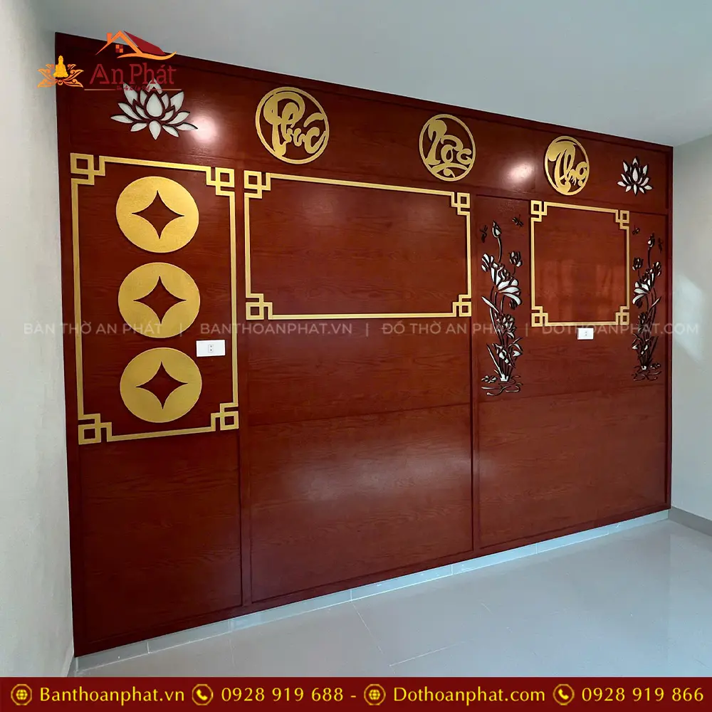 Vách Ốp Trang Trí Phòng Thờ Đẹp VN-4344 14 Vách Ốp Trang Trí Phòng Thờ Đẹp VN-4344