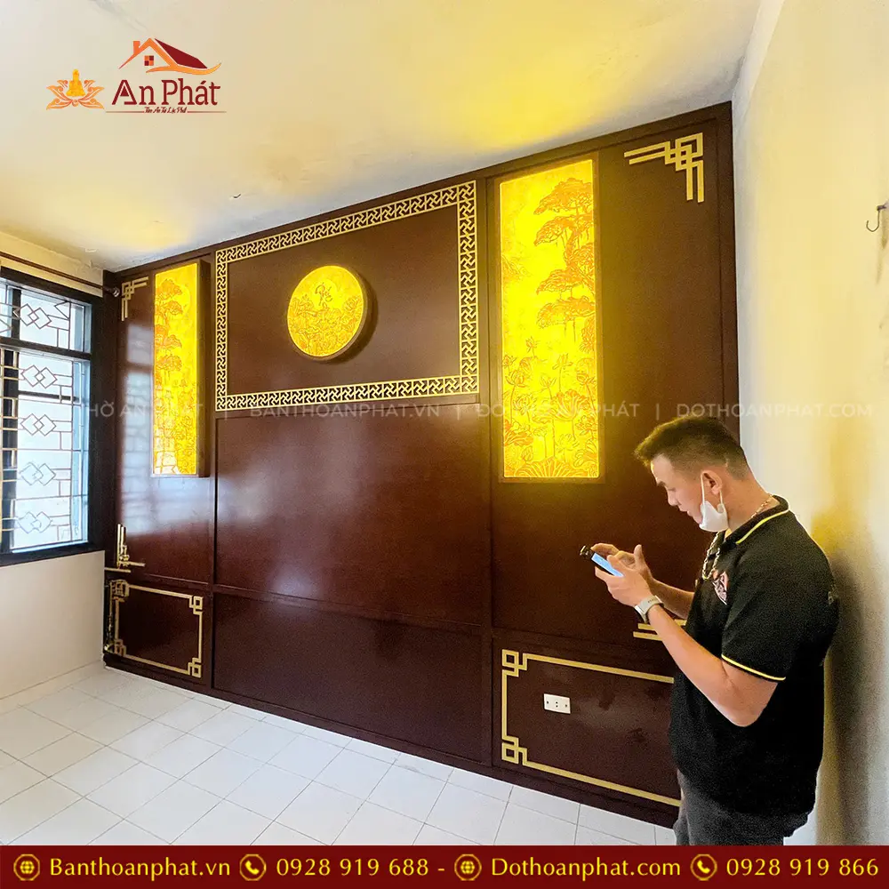 Vách Phòng Thờ Hiện Đại VN-4339 15 Vách Phòng Thờ Hiện Đại VN-4339
